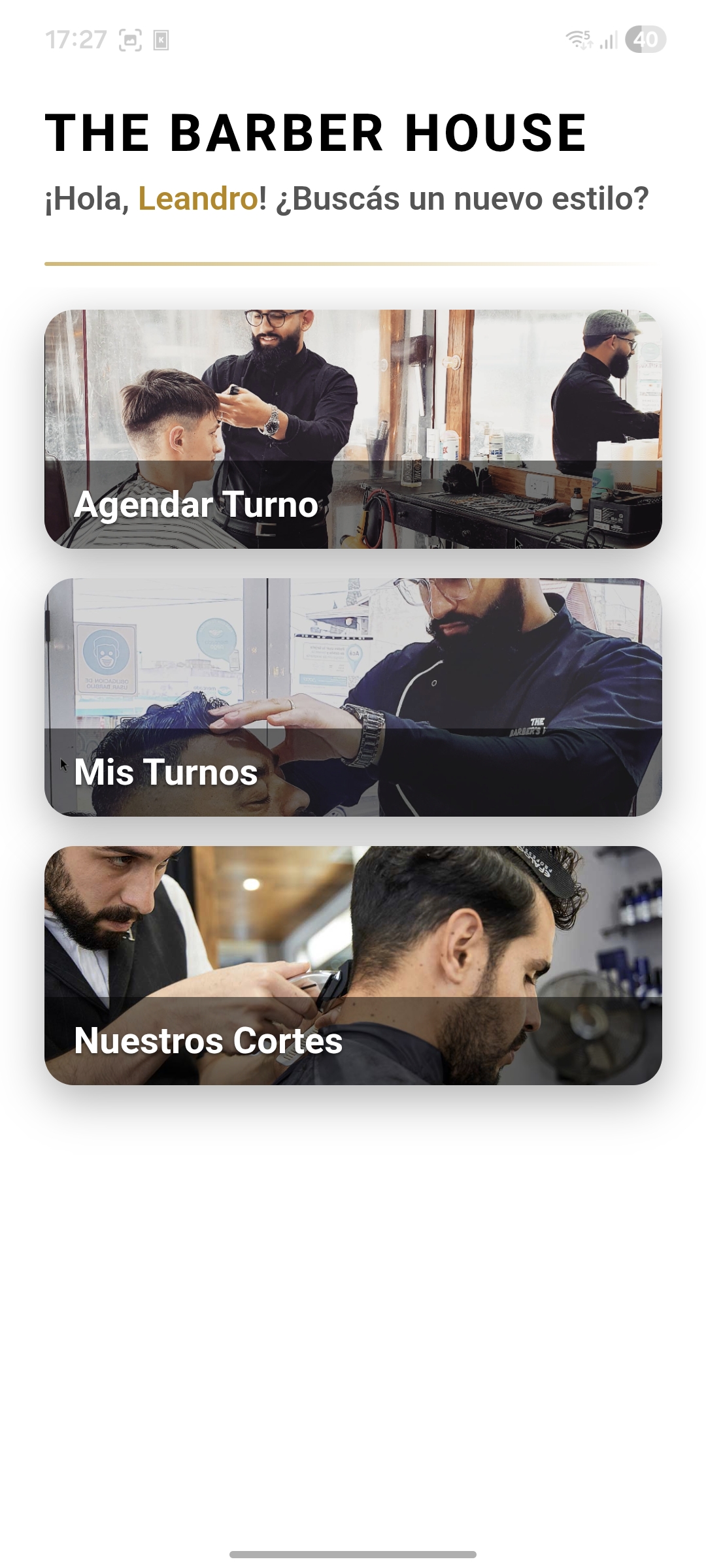 App Móvil para Peluquería